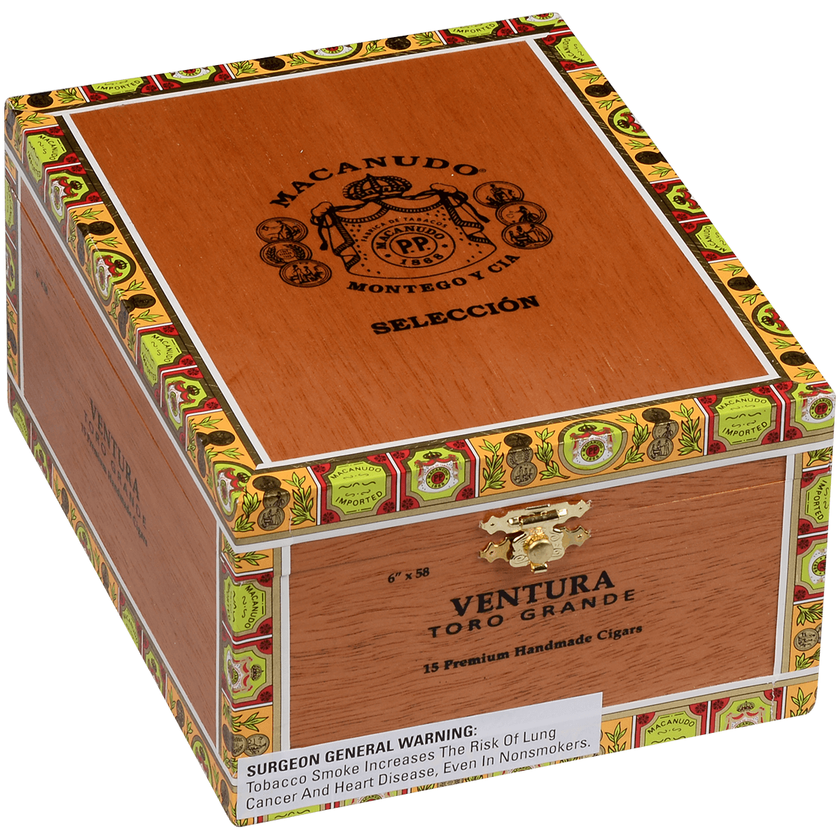 Macanudo Seleccion Cafe Toro Grande 15 Ct. Box 6.00X58