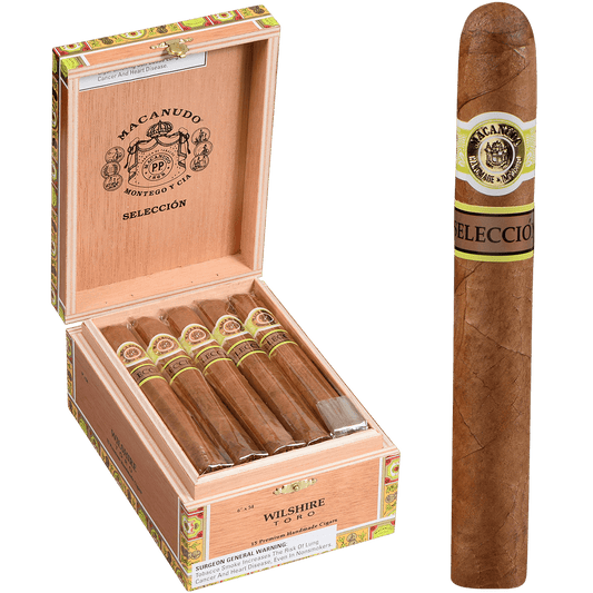 Macanudo Seleccion Cafe Toro 15 Ct. Box 6.00X54