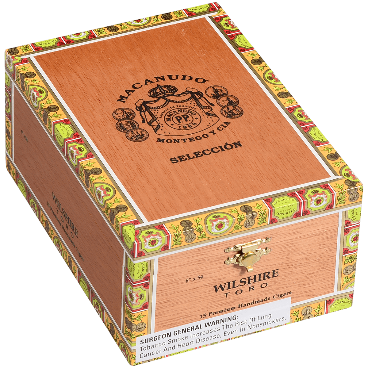 Macanudo Seleccion Cafe Toro 15 Ct. Box 6.00X54