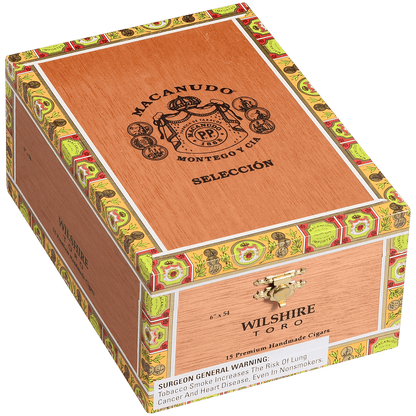 Macanudo Seleccion Cafe Toro 15 Ct. Box 6.00X54