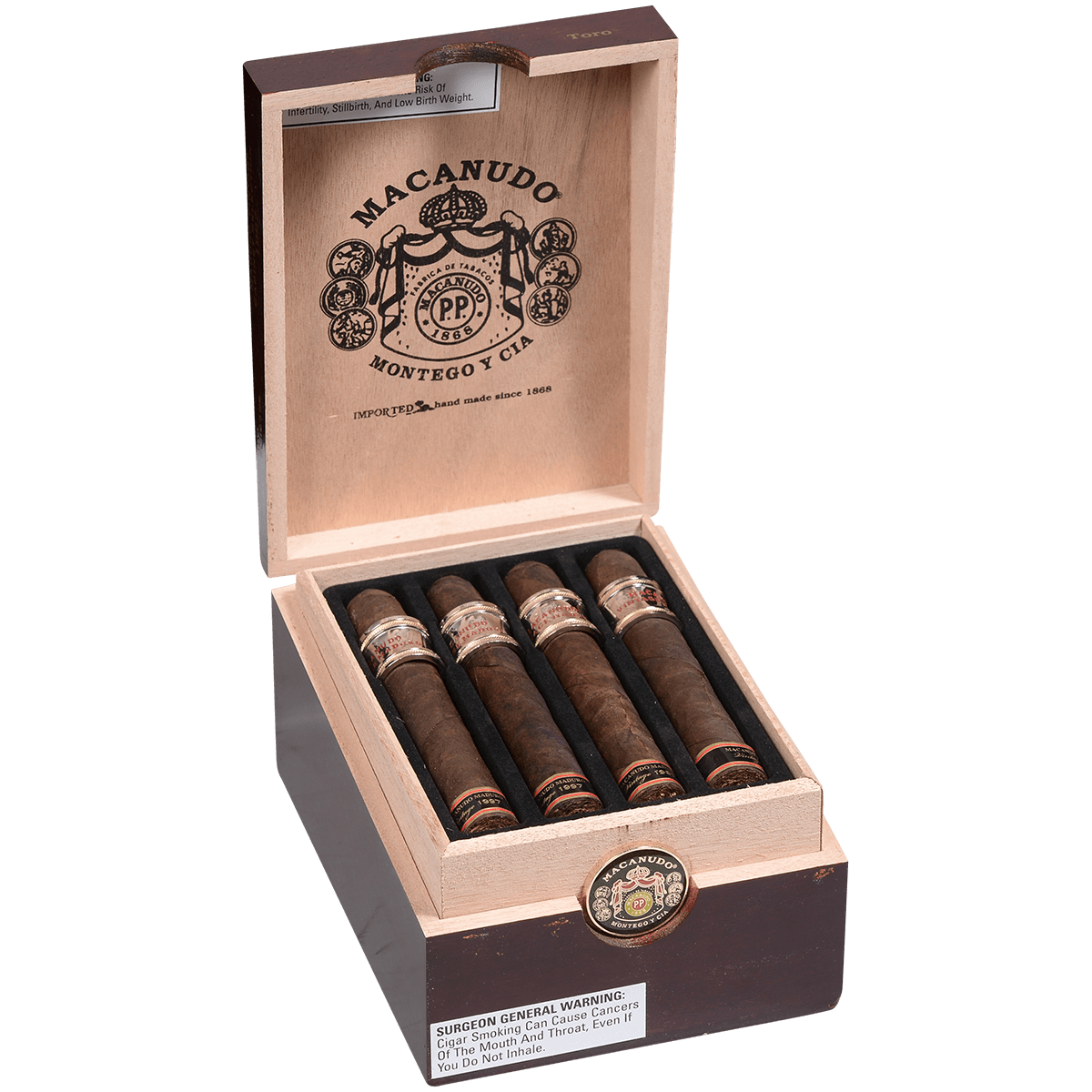 Macanudo Maduro Vintage 1997 Toro (Metal Band) 12 Ct. Box 6.00X54