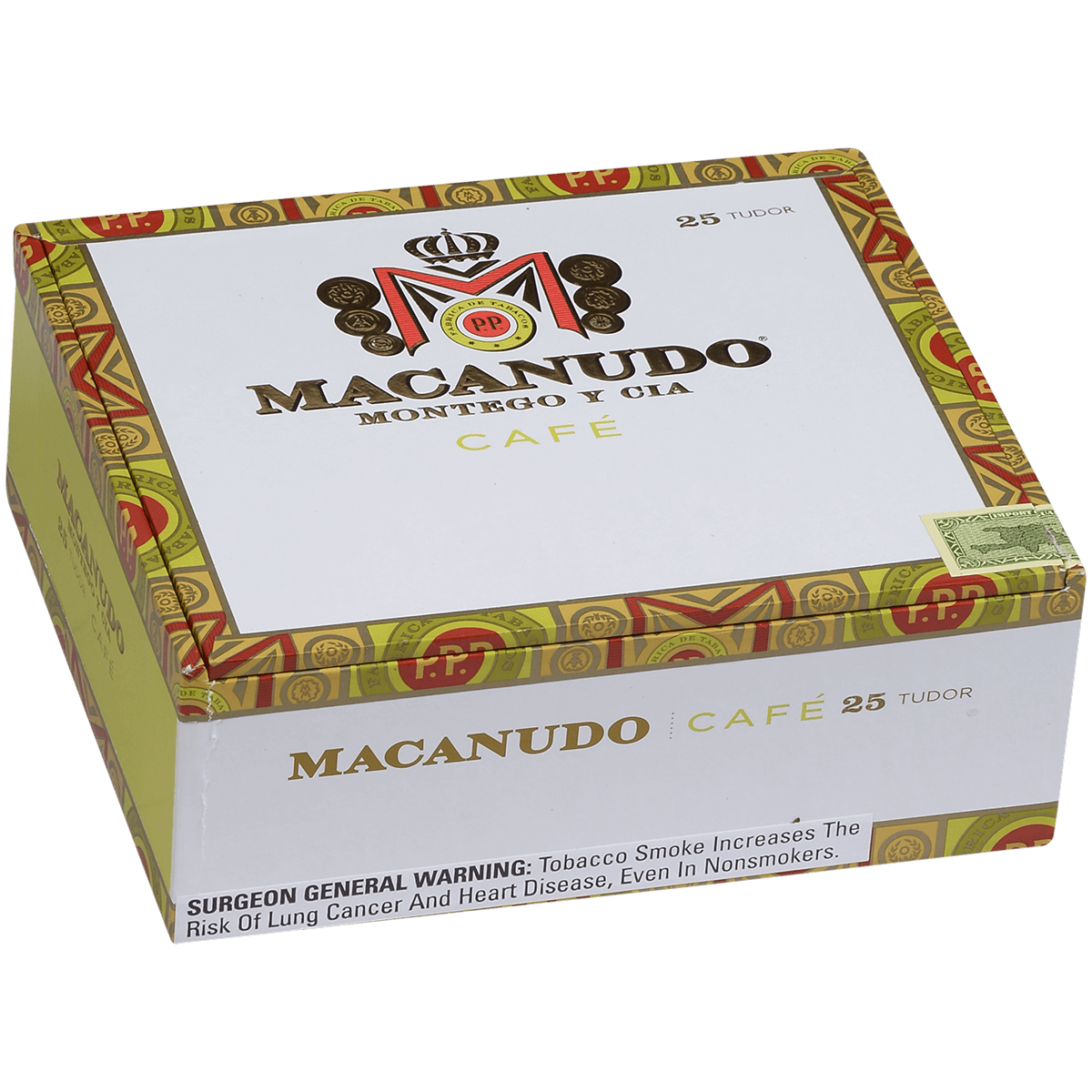 Macanudo Cafe Tudor 25 Ct. Box 6.00X52
