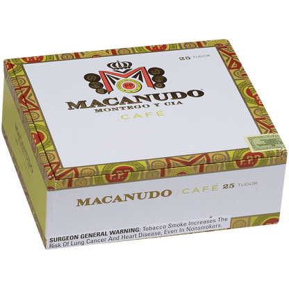 Macanudo Cafe Tudor 25 Ct. Box 6.00X52