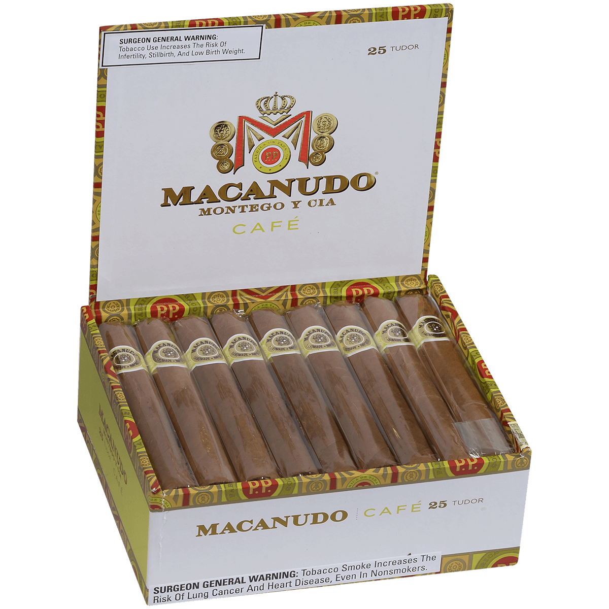 Macanudo Cafe Tudor 25 Ct. Box 6.00X52