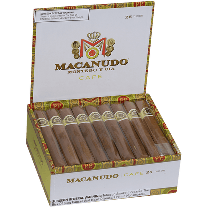 Macanudo Cafe Tudor 25 Ct. Box 6.00X52