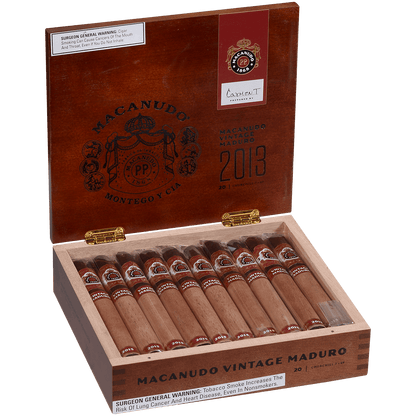 Macanudo Vintage Maduro 2013 Churchill 20 Ct. Box 7.00X50