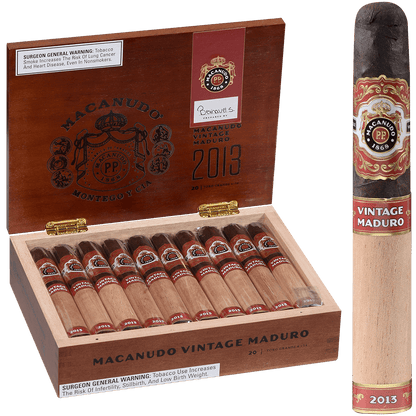 Macanudo Vintage Maduro 2013 Toro Grande 20 Ct. Box 6.00X54