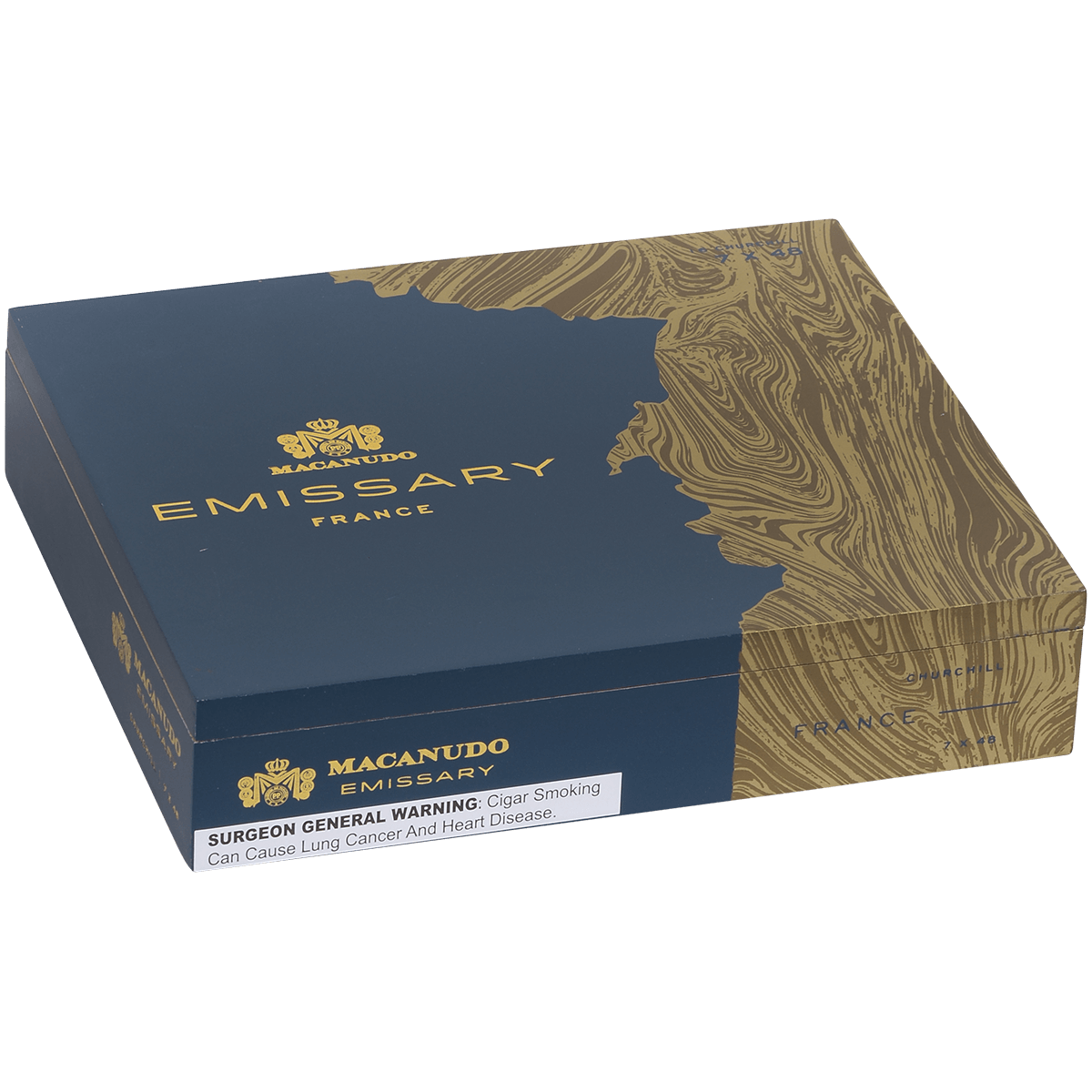 Macanudo Emissary France Churchill 16 Ct. Box 7.00X48