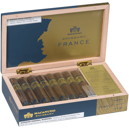 Macanudo Emissary France Robusto 16 Ct. Box 5.00X52