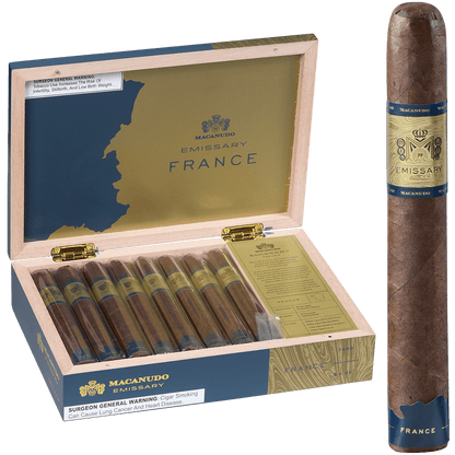 Macanudo Emissary France Toro 16 Ct. Box 6.00X52