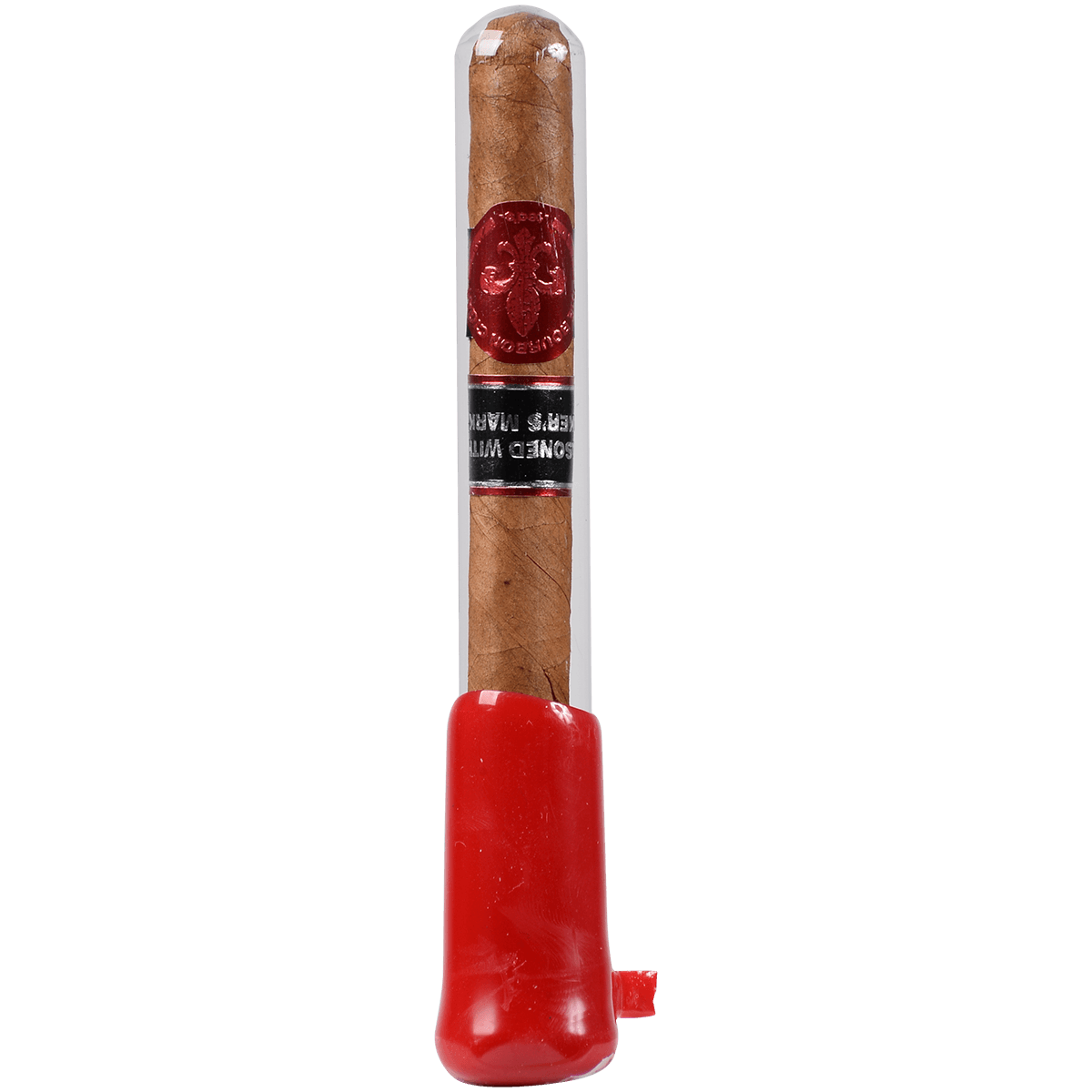 The Bourbon Cigar By Teds 538 Glass Tubes 25 Ct. Box 5.00X38