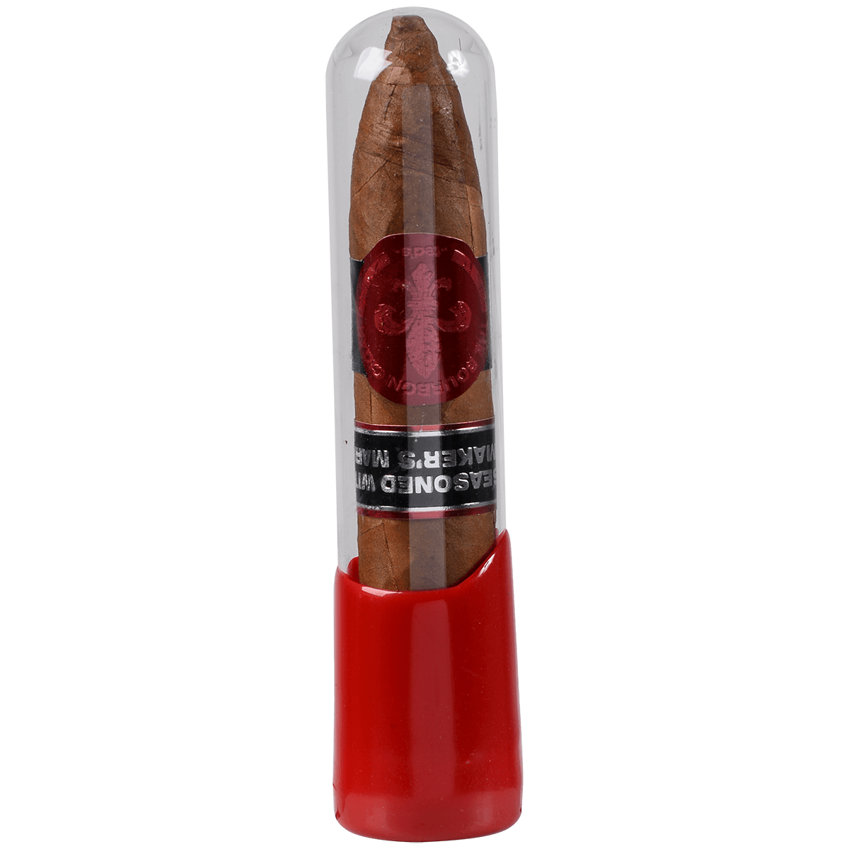 The Bourbon Cigar By Ted'S 562 Glass Tubes 16 Ct. Box 5.00X62