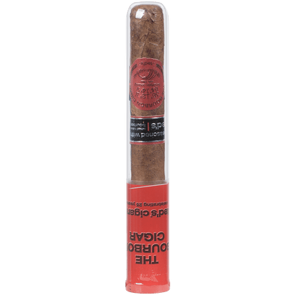 The Bourbon Cigar By Teds 650 Glass Tubes 25 Ct. Box 6.00X50