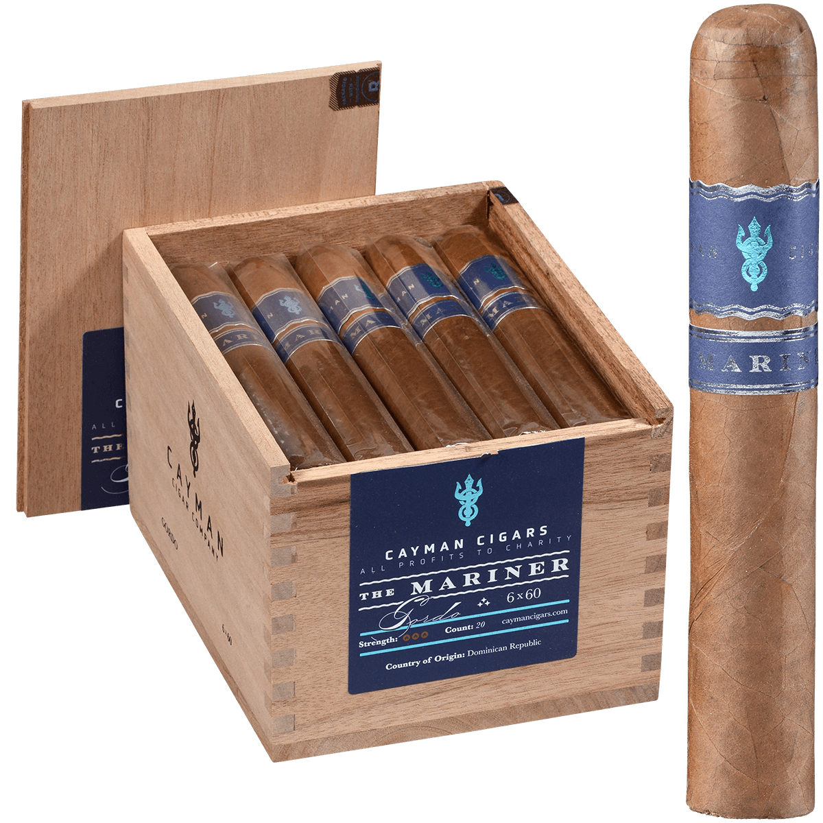 Cayman Cigars Mariner Gordo 20 Ct. Box