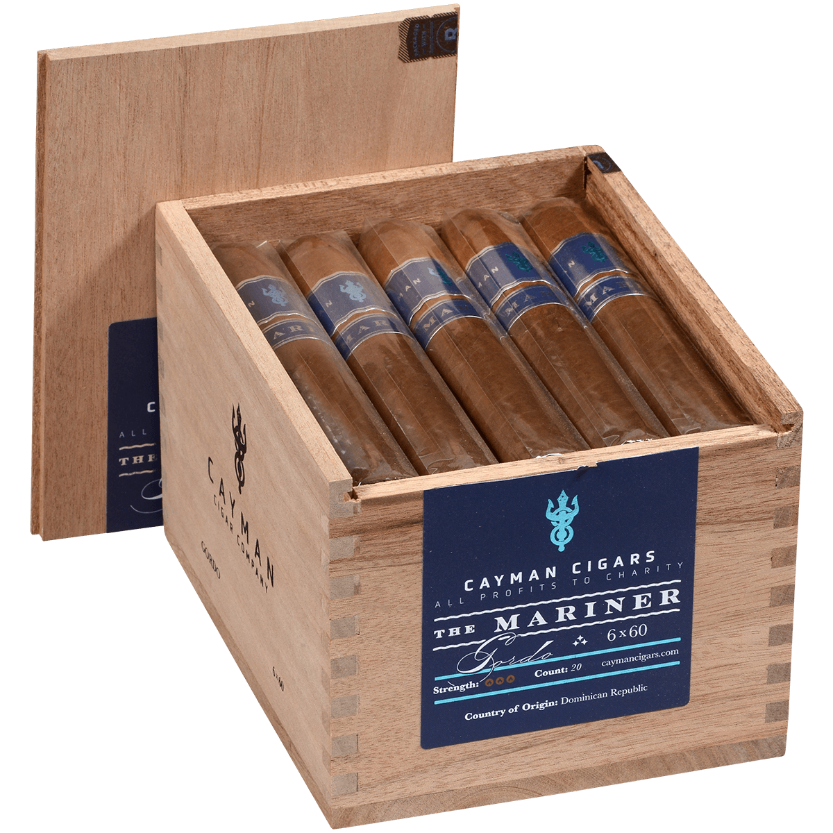 Cayman Cigars Mariner Gordo 20 Ct. Box
