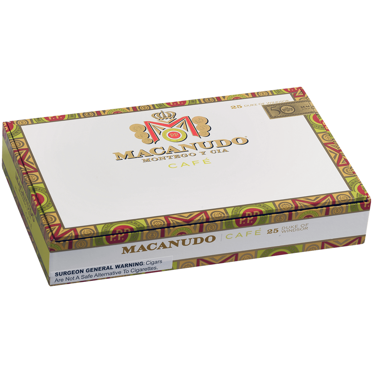 Macanudo Cafe Duke Of Windsor 25 Ct. Box 6.00X50