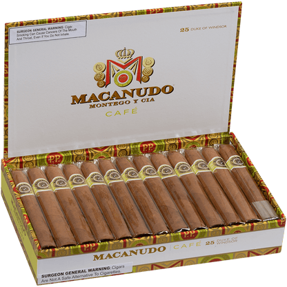 Macanudo Cafe Duke Of Windsor 25 Ct. Box 6.00X50