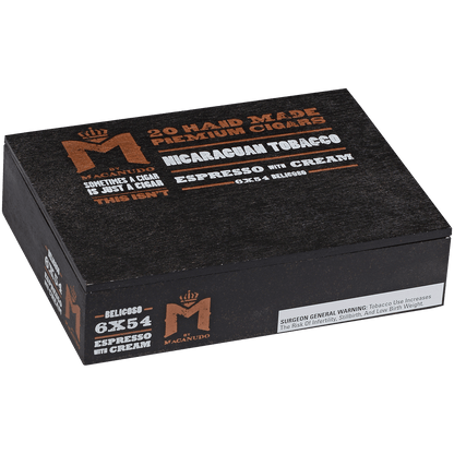 M By Macanudo Espresso Belicoso 20 Ct Box 6X54