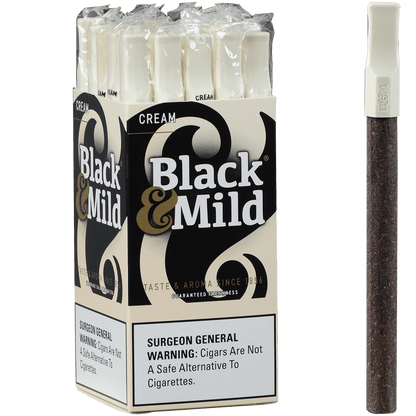 Middleton'S Black & Mild Cream 25 Ct. Upright 5.00X30