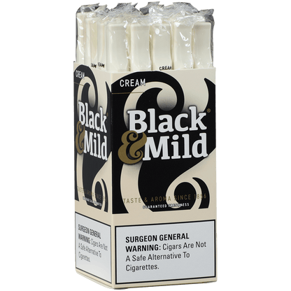Middleton'S Black & Mild Cream 25 Ct. Upright 5.00X30