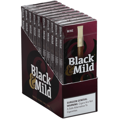 Middletons Black & Mild Wine 10/5 Packs 5.00X30