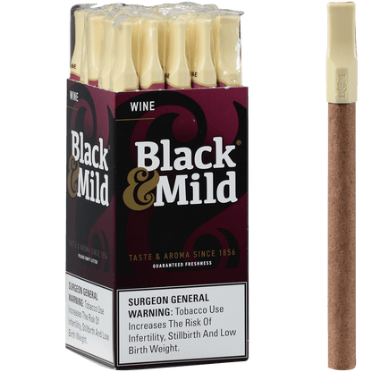 Middleton'S Black & Mild Wine 25 Ct. Upright 5.00X30