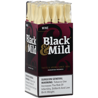 Middleton'S Black & Mild Wine 25 Ct. Upright 5.00X30