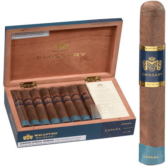 Macanudo Emissary Espana Robusto 16 Ct. Box 5.00X52