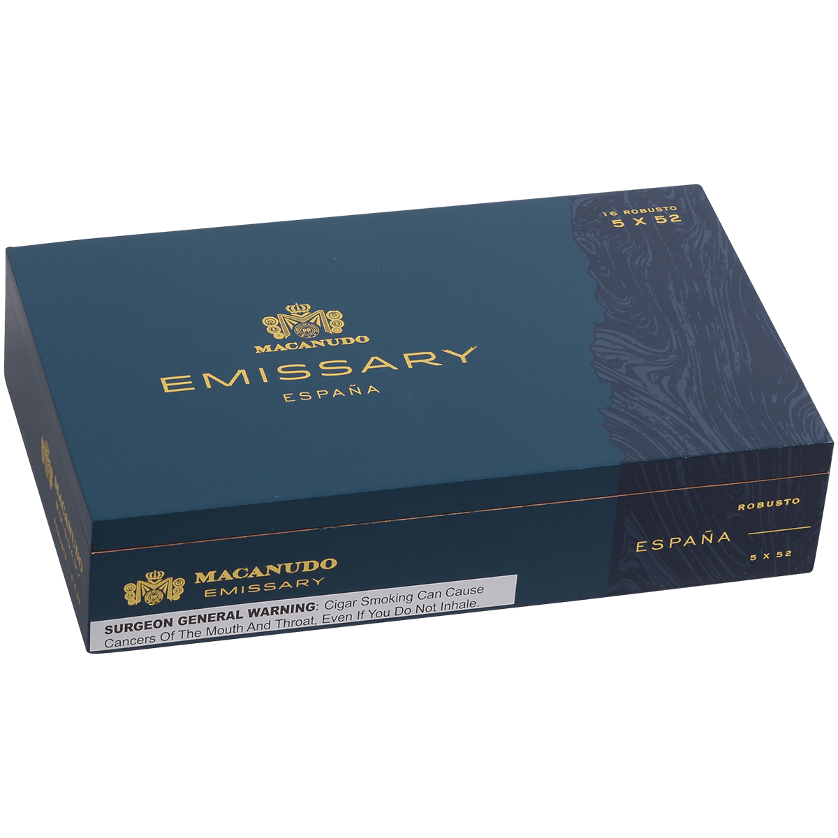 Macanudo Emissary Espana Robusto 16 Ct. Box 5.00X52