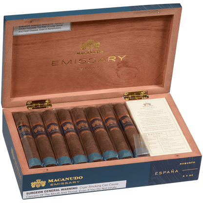 Macanudo Emissary Espana Robusto 16 Ct. Box 5.00X52