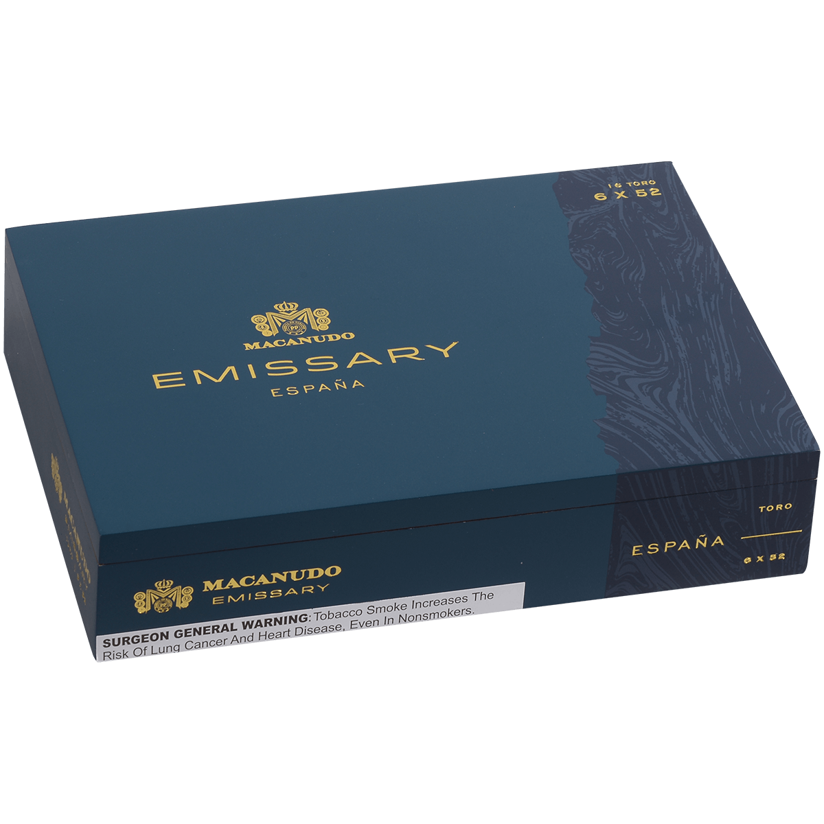 Macanudo Emissary Espana Toro 16 Ct. Box 6.00X52