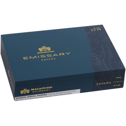 Macanudo Emissary Espana Toro 16 Ct. Box 6.00X52