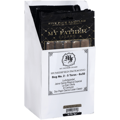 My Father Assorted Humidified Bag 25 Ct. (5/5) Pack 6.00 X 50