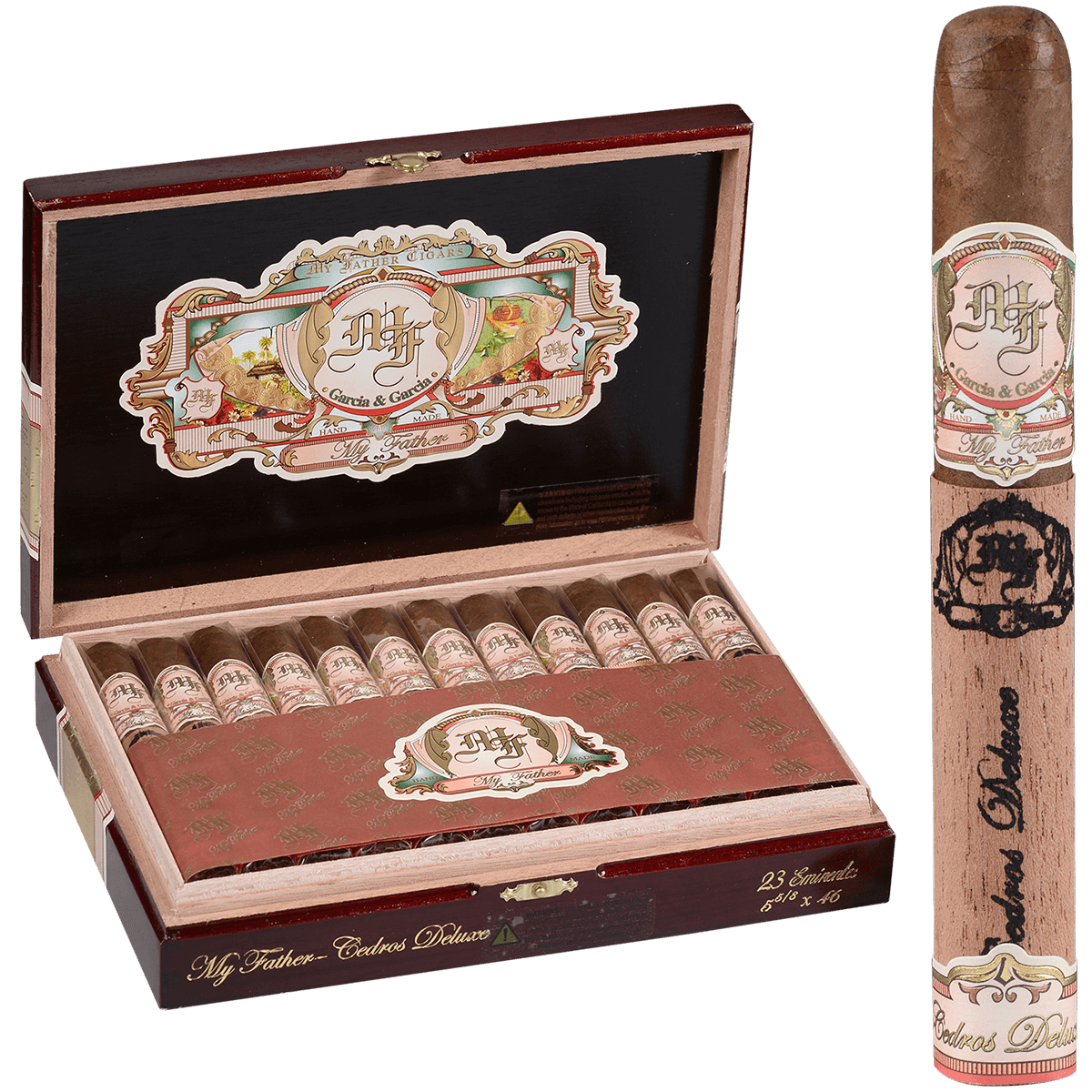 My Father Cedros Deluxe Eminentes 23 Ct. Box 5.63X46