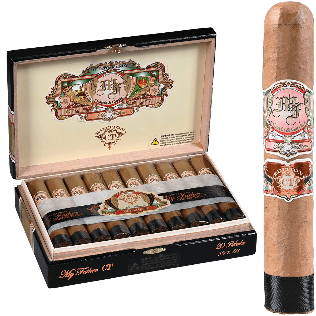 My Father Connecticut Robusto 20Ct. Box 5 1/4 X 52