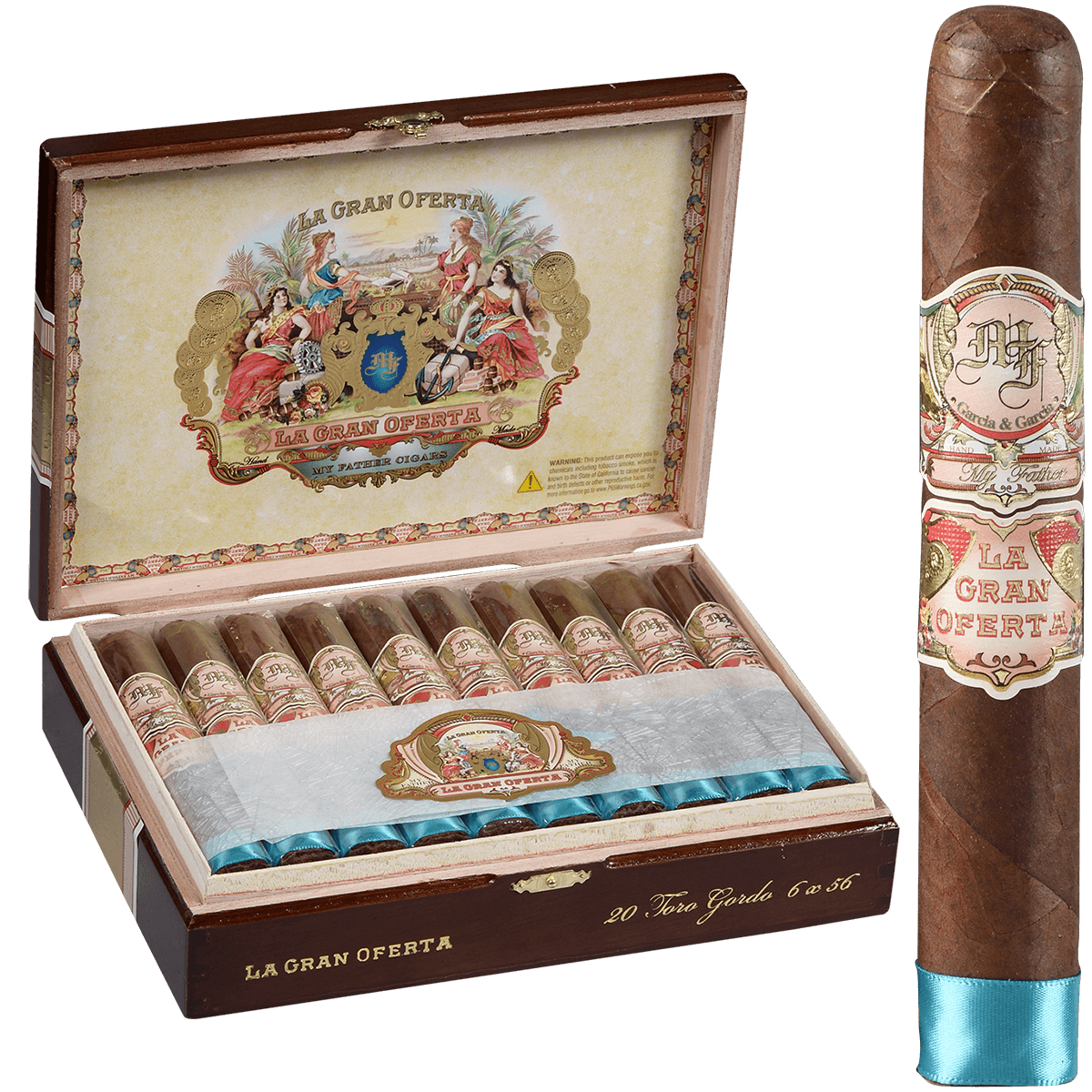 My Father La Gran Oferta Toro Gordo 20Ct. Box 6X56