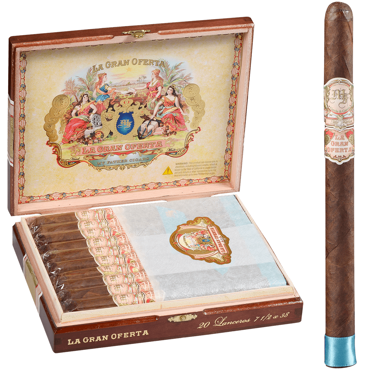 My Father La Gran Oferta Lancero 20Ct Box 7 1/2 X38