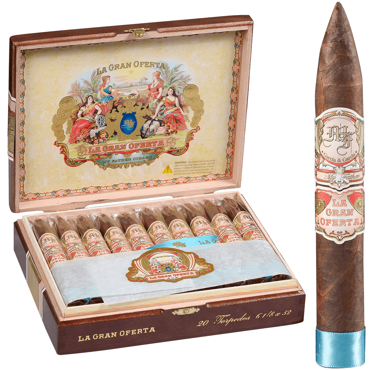 My Father La Gran Oferta Torpedo 20Ctbox 6 1/8 X52
