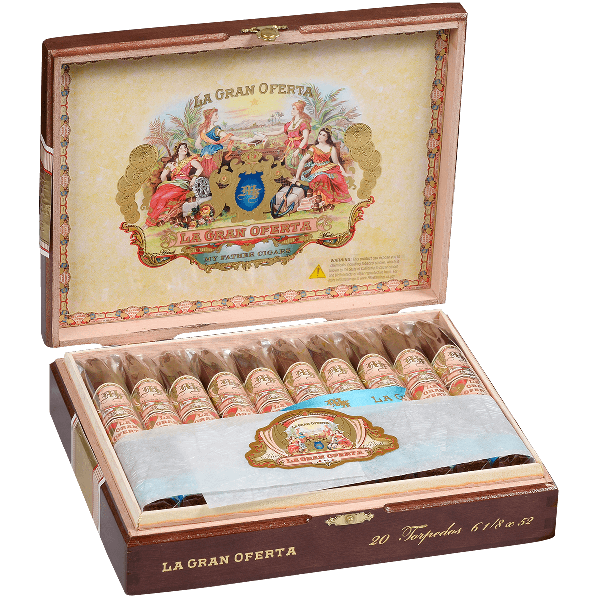 My Father La Gran Oferta Torpedo 20Ctbox 6 1/8 X52