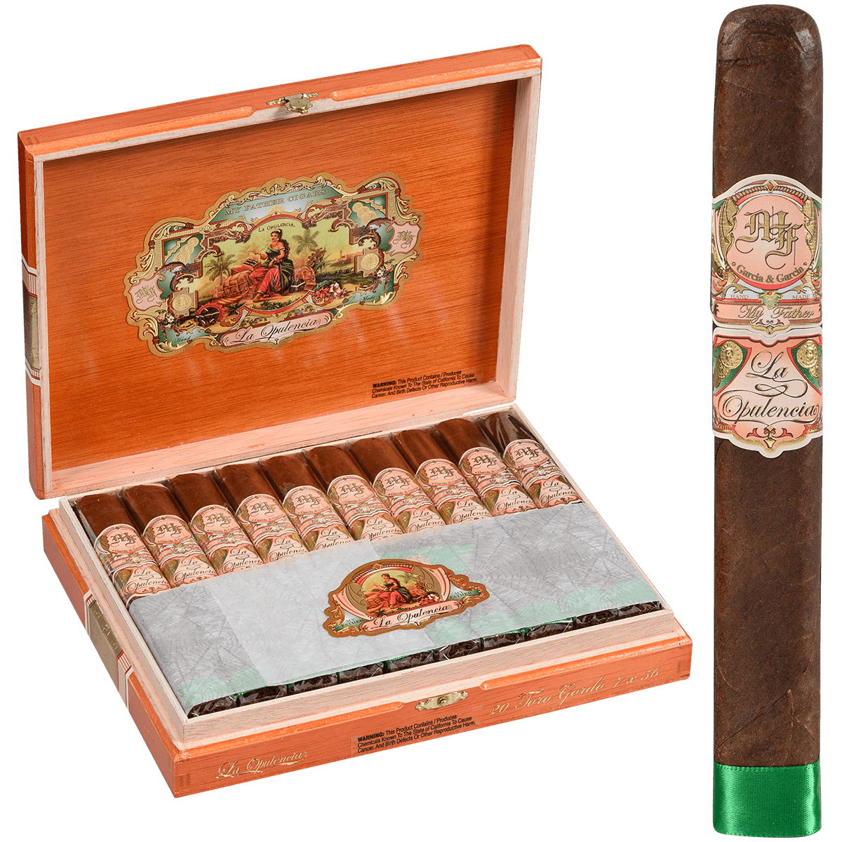 My Father La Opulencia Toro Gordo 20 Ct. Box 7.00X56