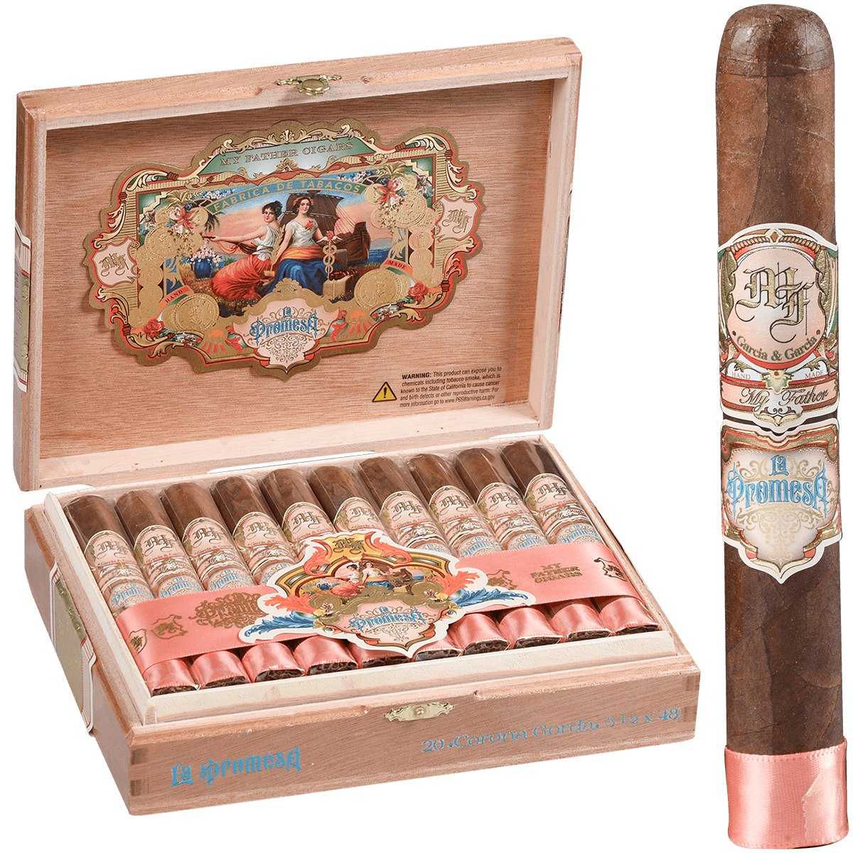 My Father La Promesa Corona Gorda 20Ct Box 51/2 X48