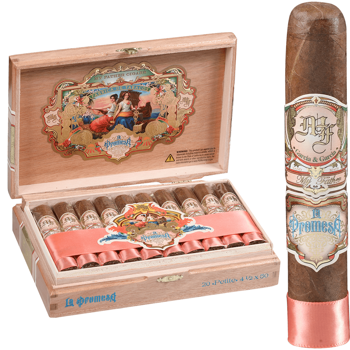 My Father La Promesa Petite 20Ct. Box 4 1/2 X 50
