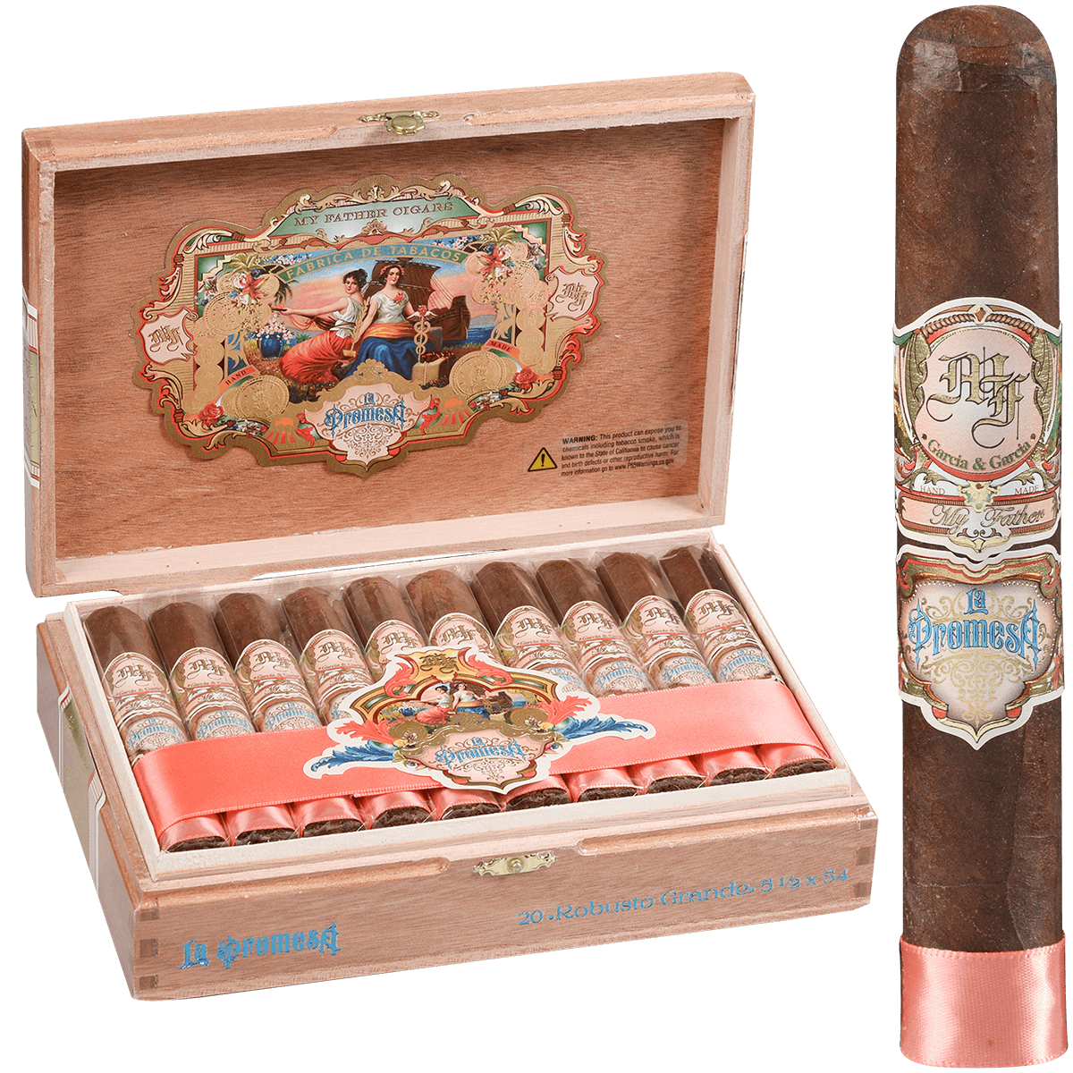 My Father La Promesa Robusto Grande 20Ct. Box 5 1/2X52