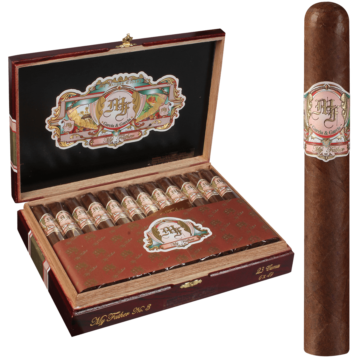 My Father No. 3 Cremas 23 Ct. Box 6.00X49