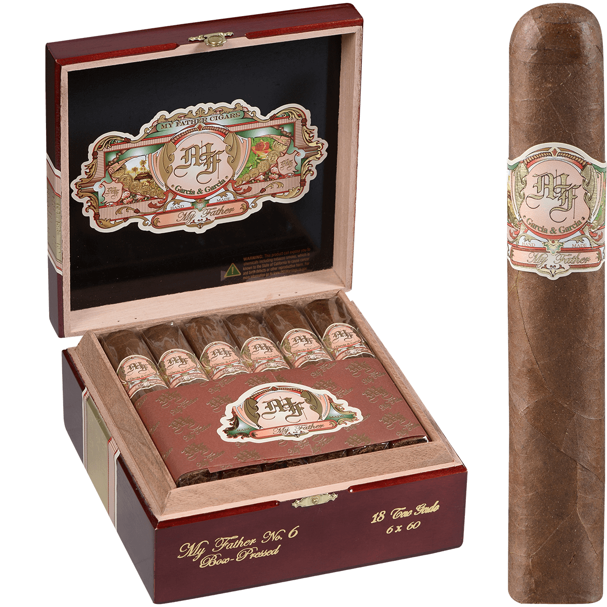 My Father No. 6 Toro Gordo Box-Pressed 18 Ct. Box 6.00X60