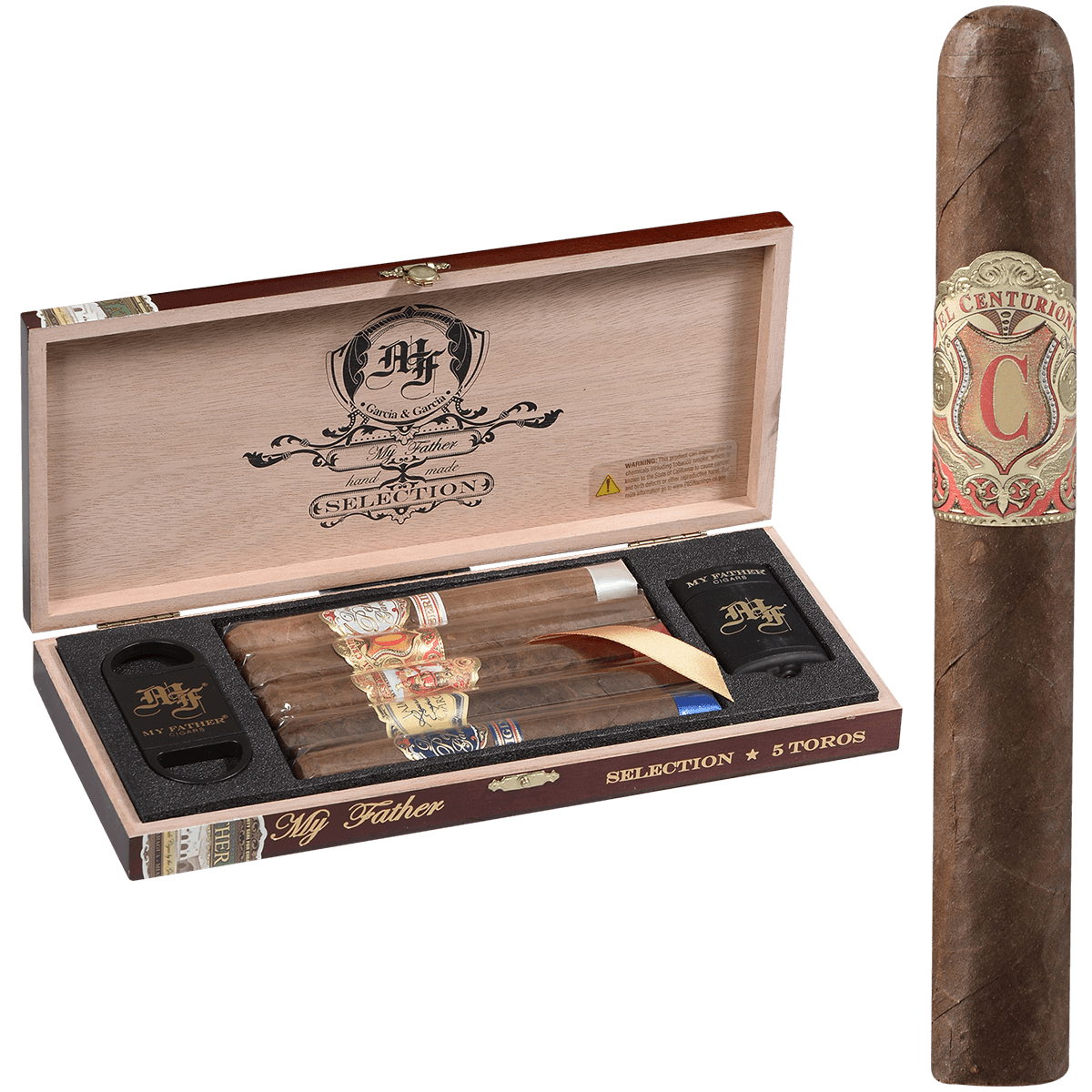 My Father Selection Toro Sampler 5 Ct. 6 X 50