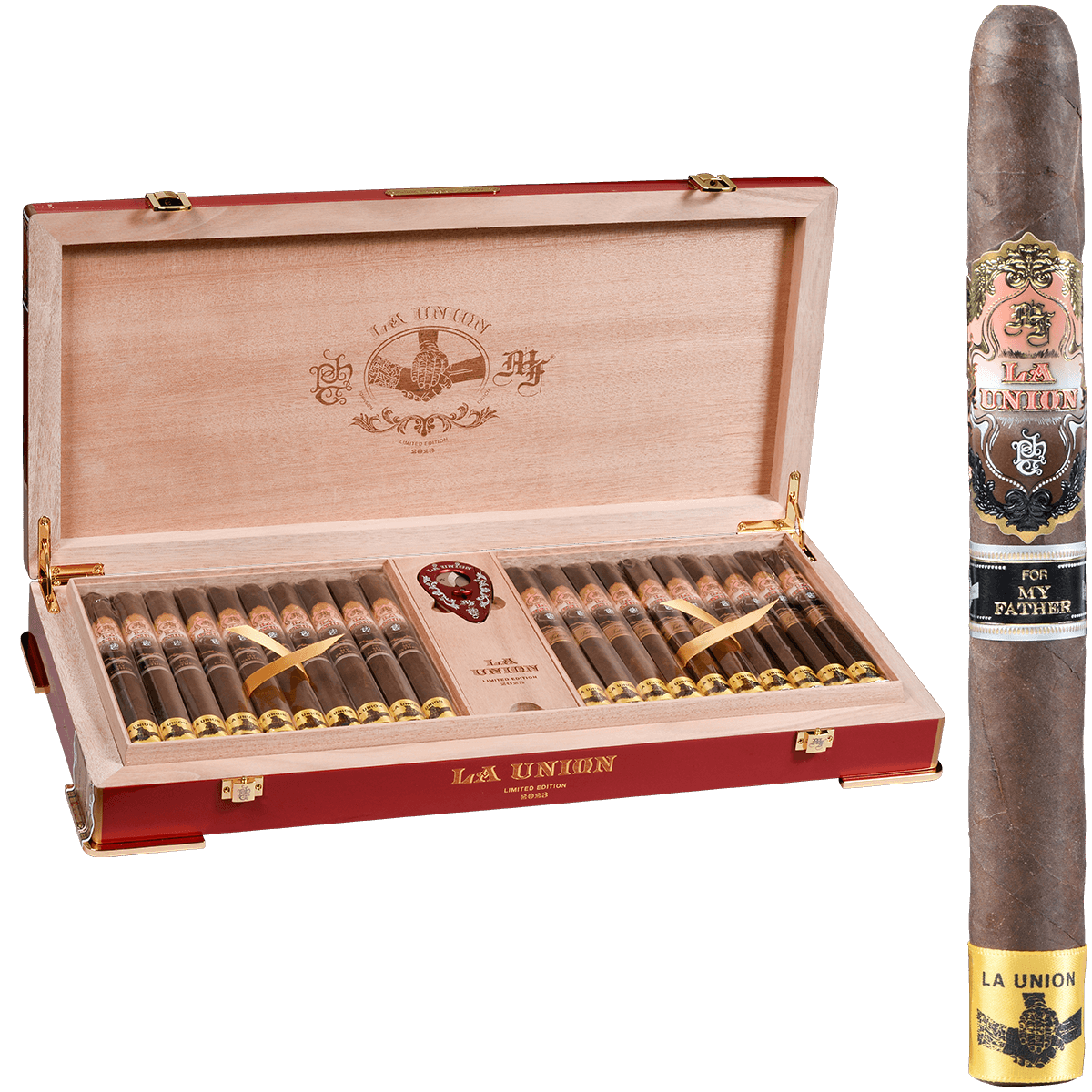 My Father And Tatuaje Cigars La Union Prominente Especial Red 40 Ct. Box