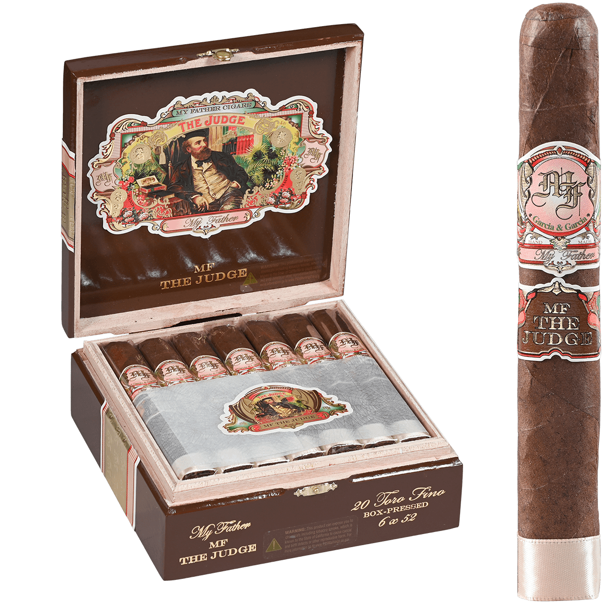 My Father Mf The Judge Toro Fino 20 Ct. Box 6.00X52