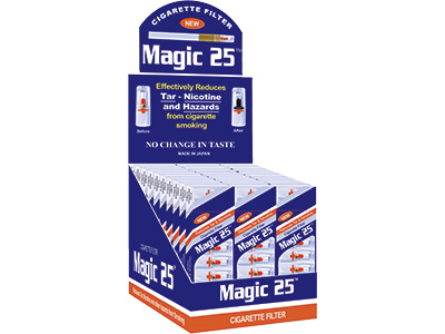 Magic 25 Cigarette Filters 30 Packs Of 10 Filters