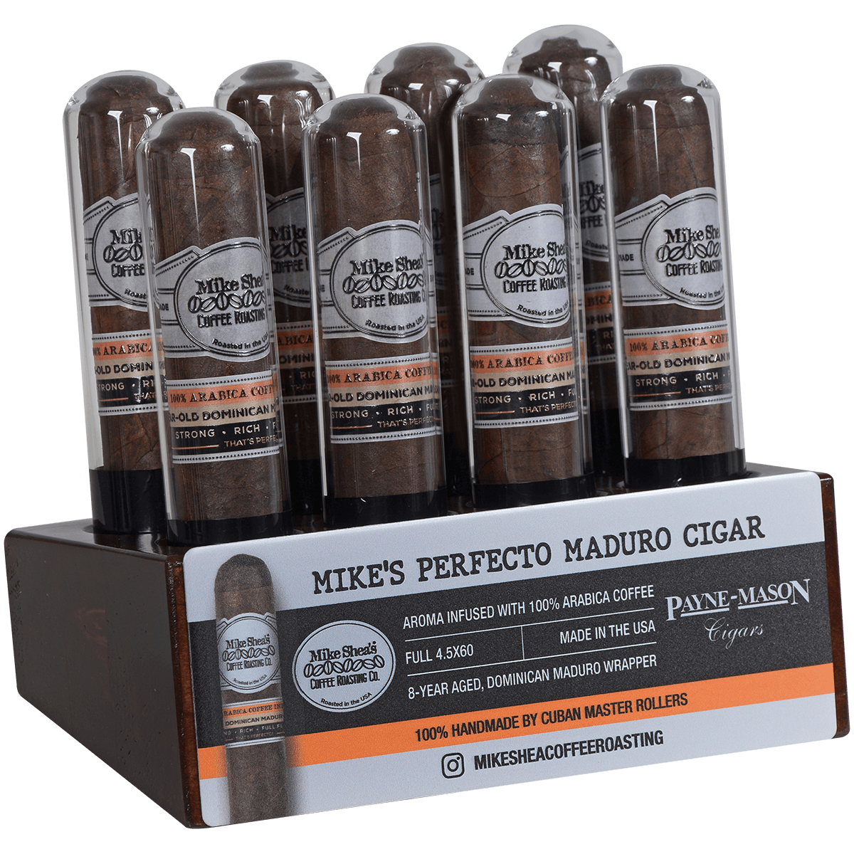 Mike Sheas Coffee Infused Perfecto Banker Maduro By
